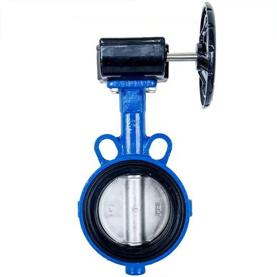 Turbine Clamp Butterfly Valve, Manual Large