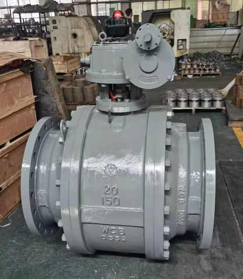 2500lb Three Pieces Forged Trunnion Ball Valve (GAQ347N)