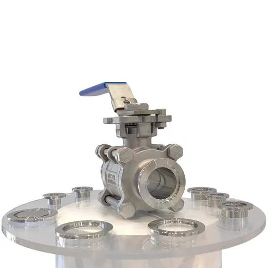 Wenzhou Food Grade Ball Valve Manufacture DN50 Stainless Steel AISI304 Manual Ball Valve Sanitary Full Port Tri Clamp 3